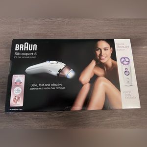 Brand new, full-box Braun IPL hair remover